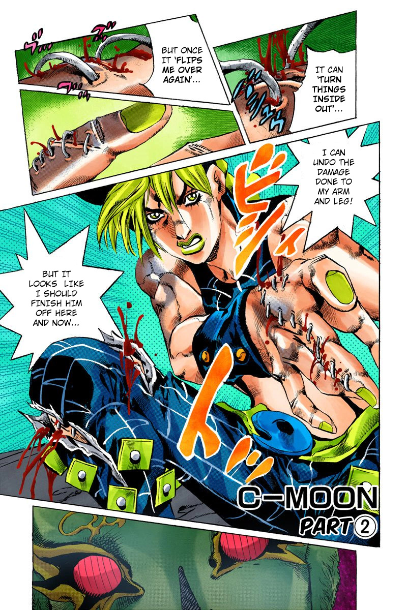 Jojo's Bizarre Adventure Part 5 - Vento Aureo - Vol.16 Chapter 142: C-Moon Part 2