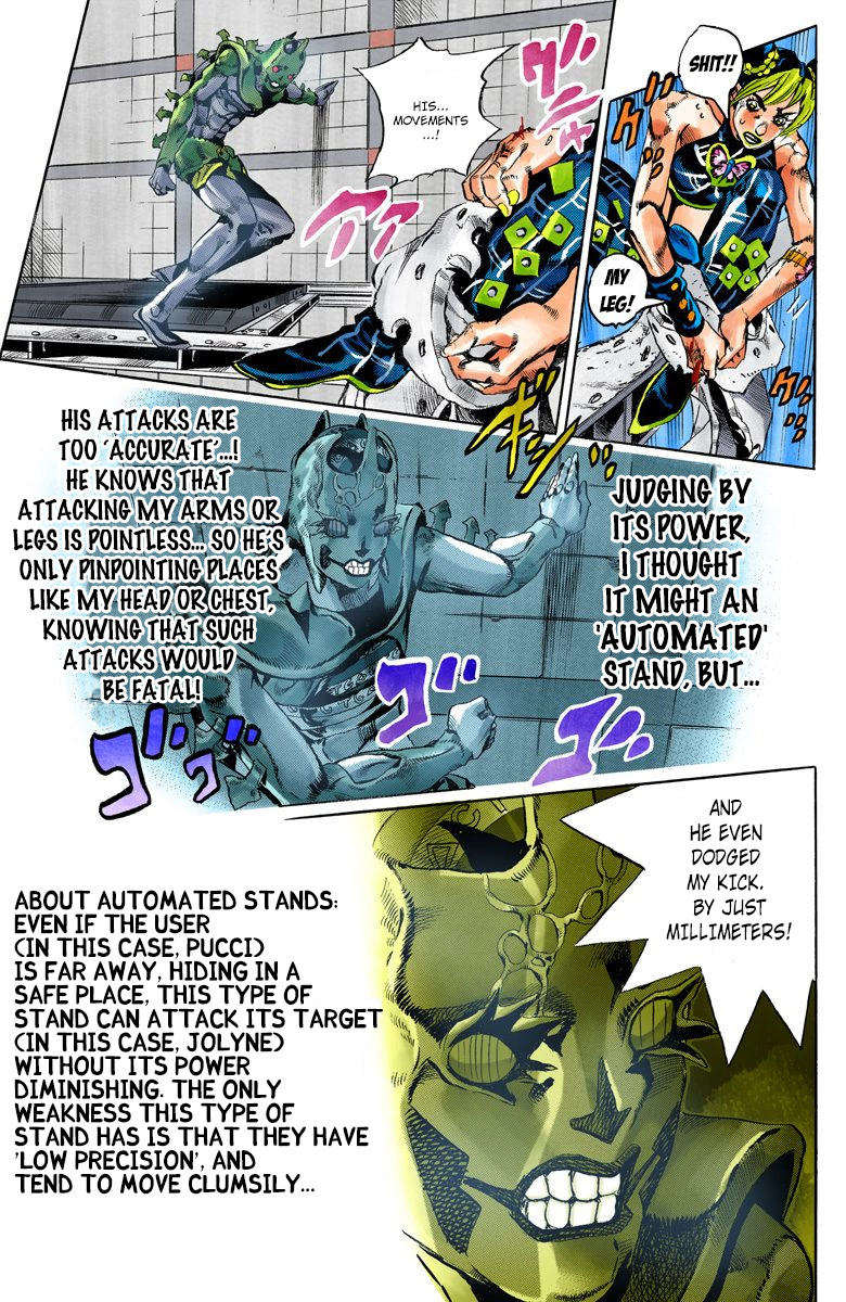 Jojo's Bizarre Adventure Part 5 - Vento Aureo - Vol.16 Chapter 142: C-Moon Part 2