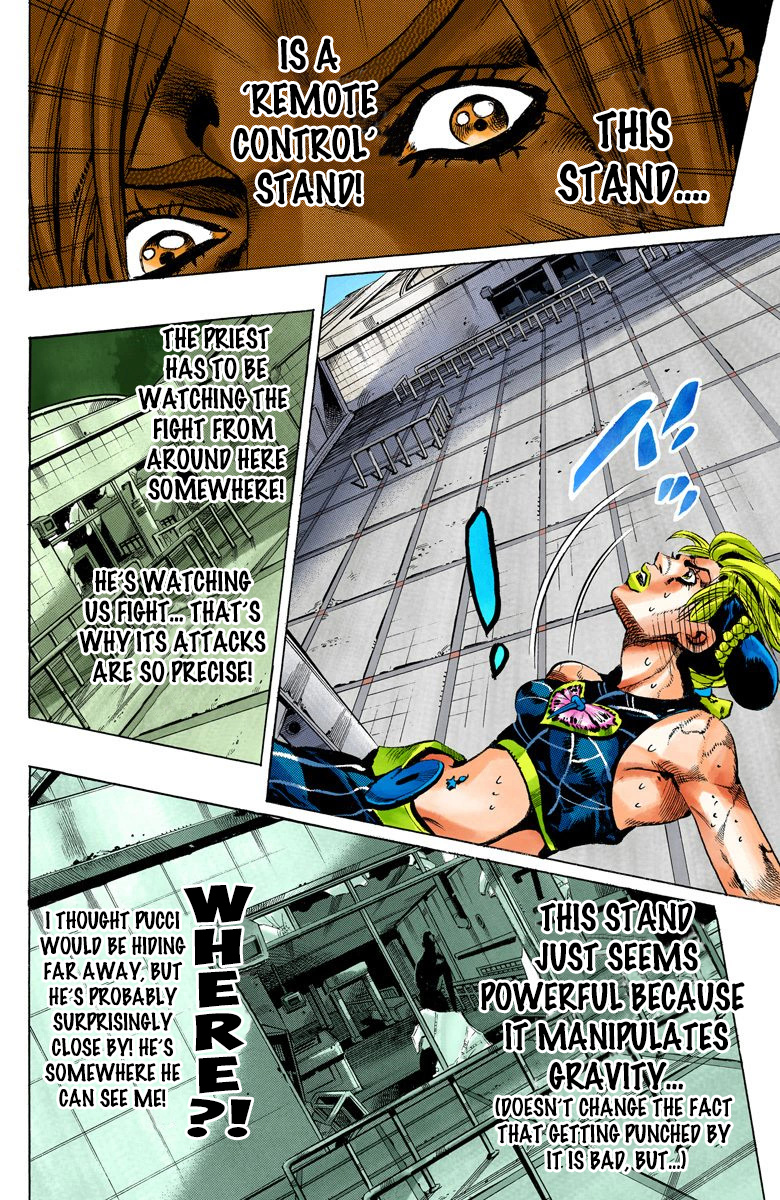 Jojo's Bizarre Adventure Part 5 - Vento Aureo - Vol.16 Chapter 142: C-Moon Part 2