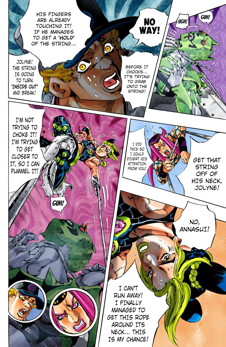 Jojo's Bizarre Adventure Part 5 - Vento Aureo - Vol.16 Chapter 142: C-Moon Part 2