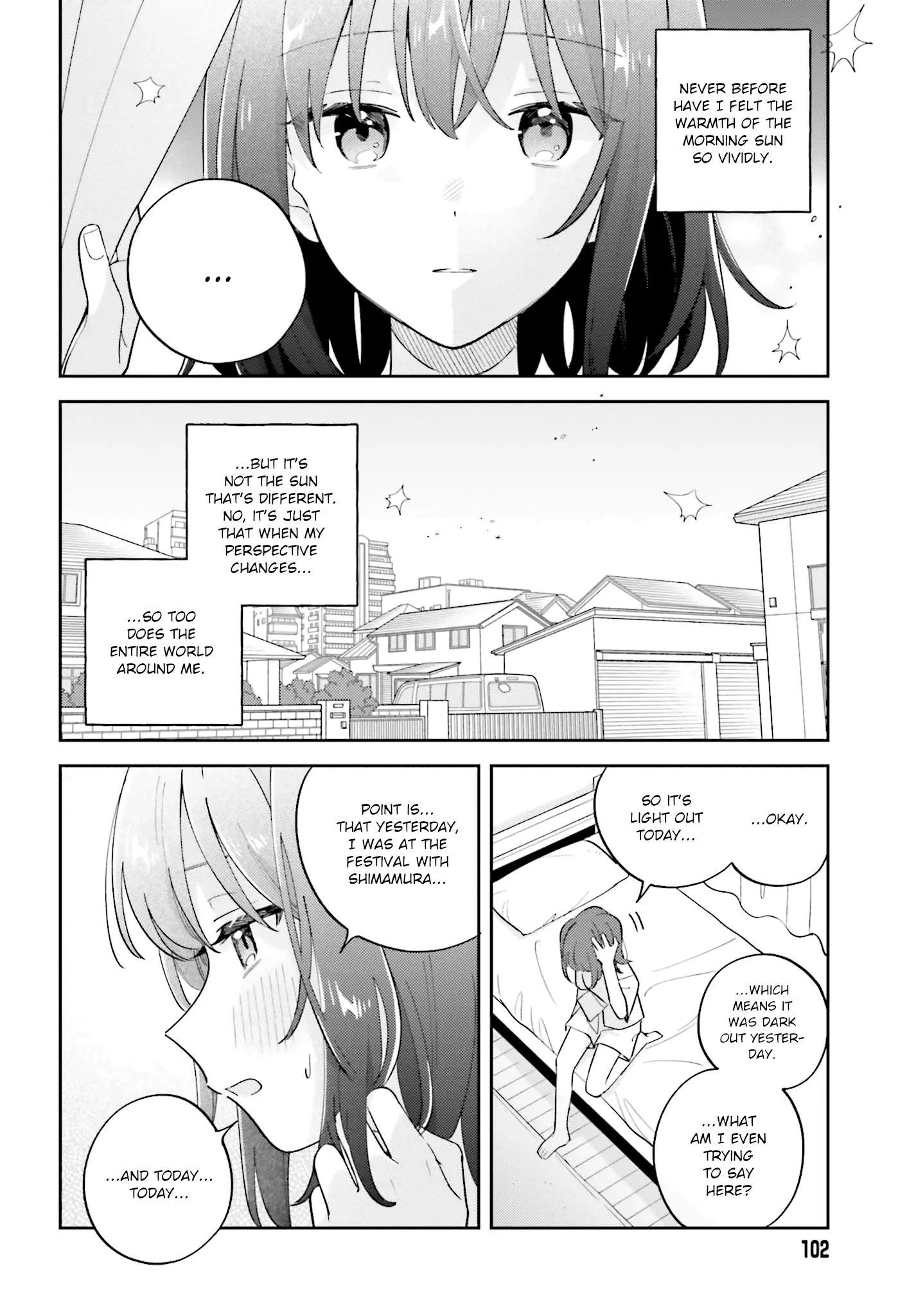 Adachi To Shimamura - Vol.7 Chapter 39: The Warmth Of Your Smile