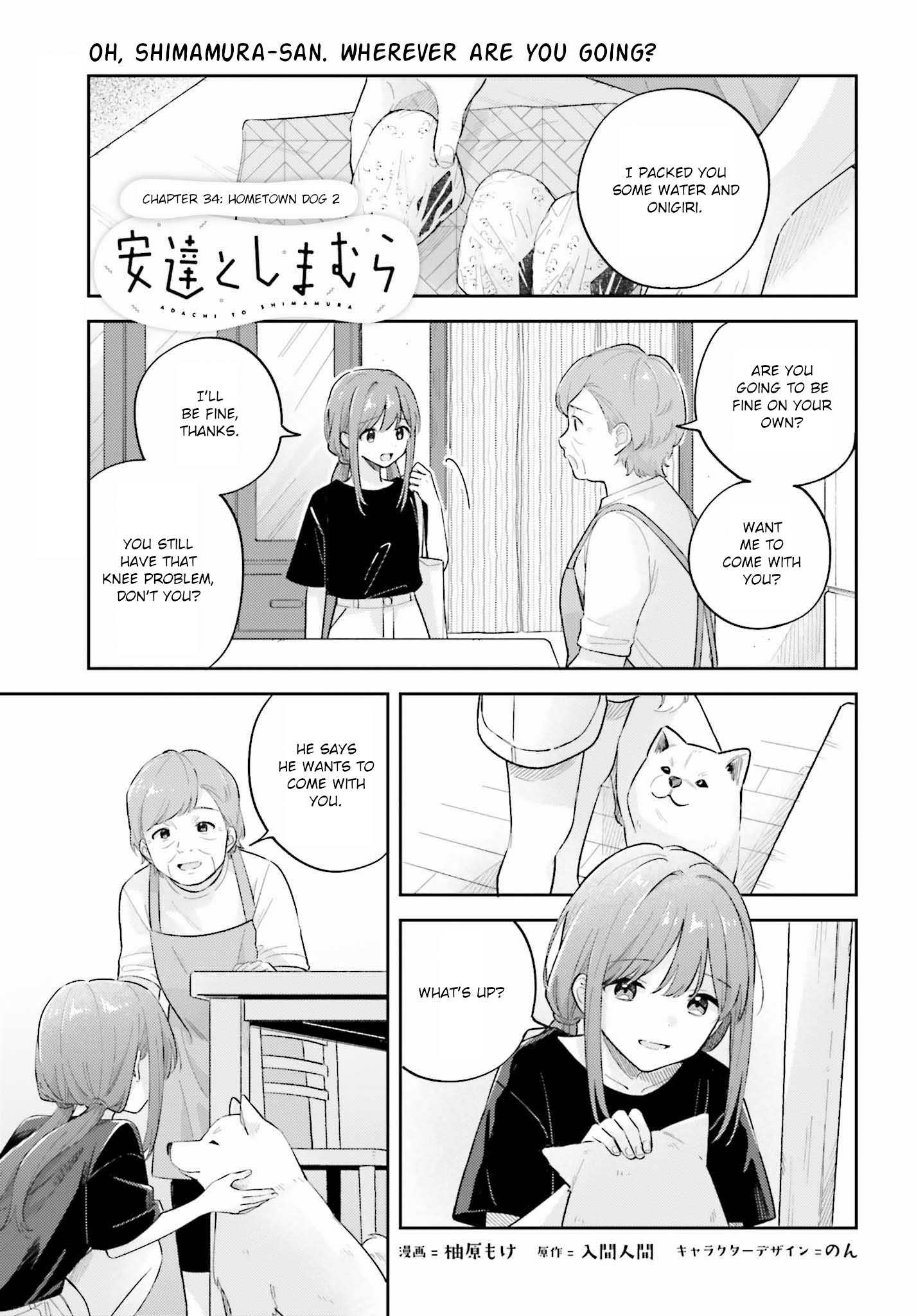 Adachi To Shimamura - Vol.6 Chapter 37.2: Hometown Dog 2