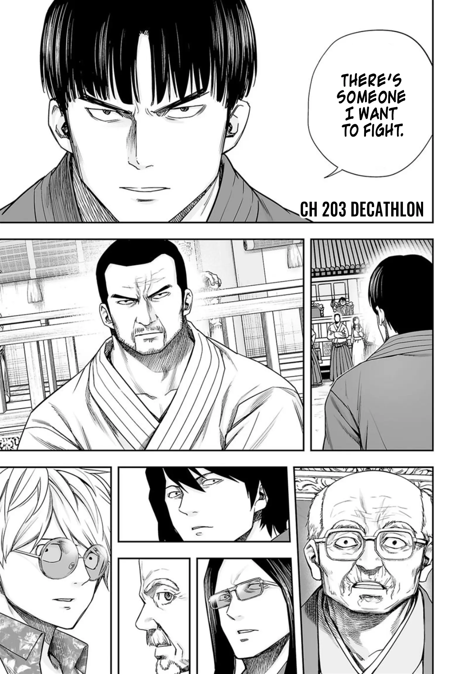 Tsuyoshi - Vol.19 Chapter 203: Decathlon