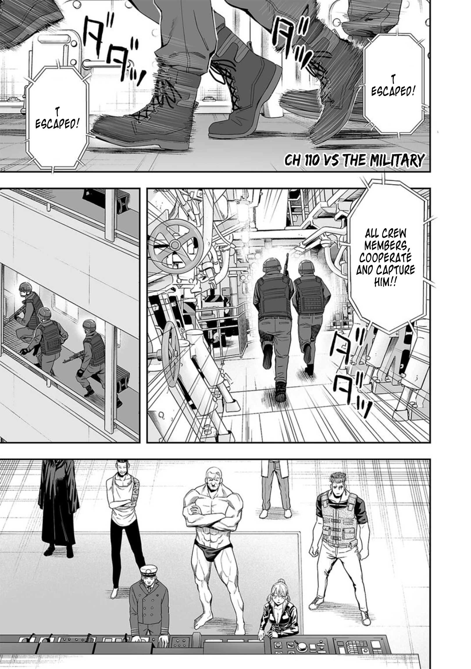 Tsuyoshi - Vol.11 Chapter 110: Vs The Military