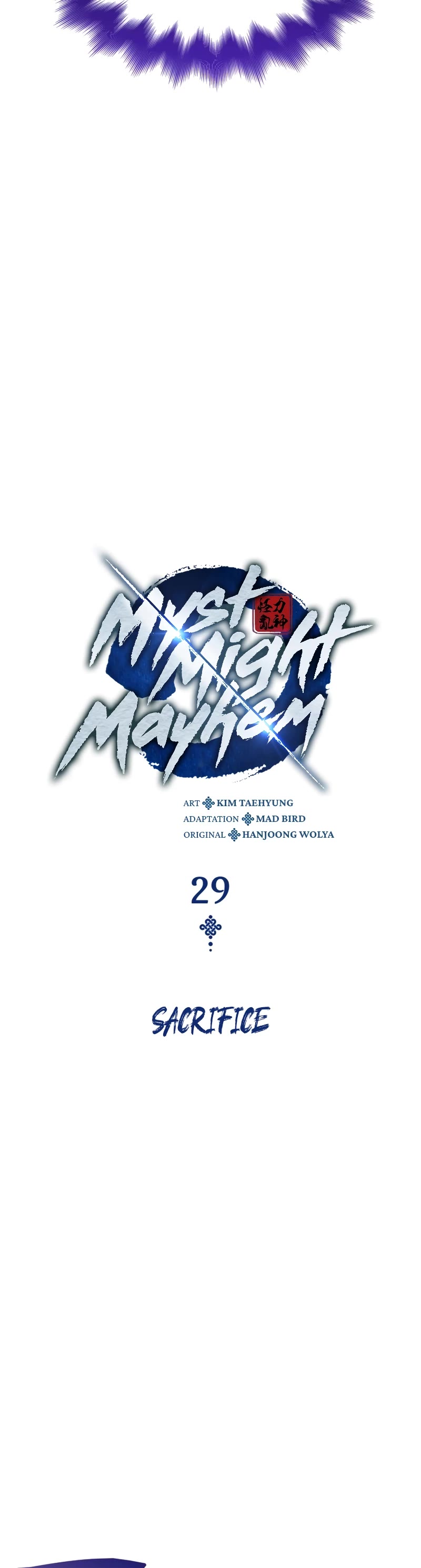 Myst, Might, Mayhem - Chapter 29: Sacrifice