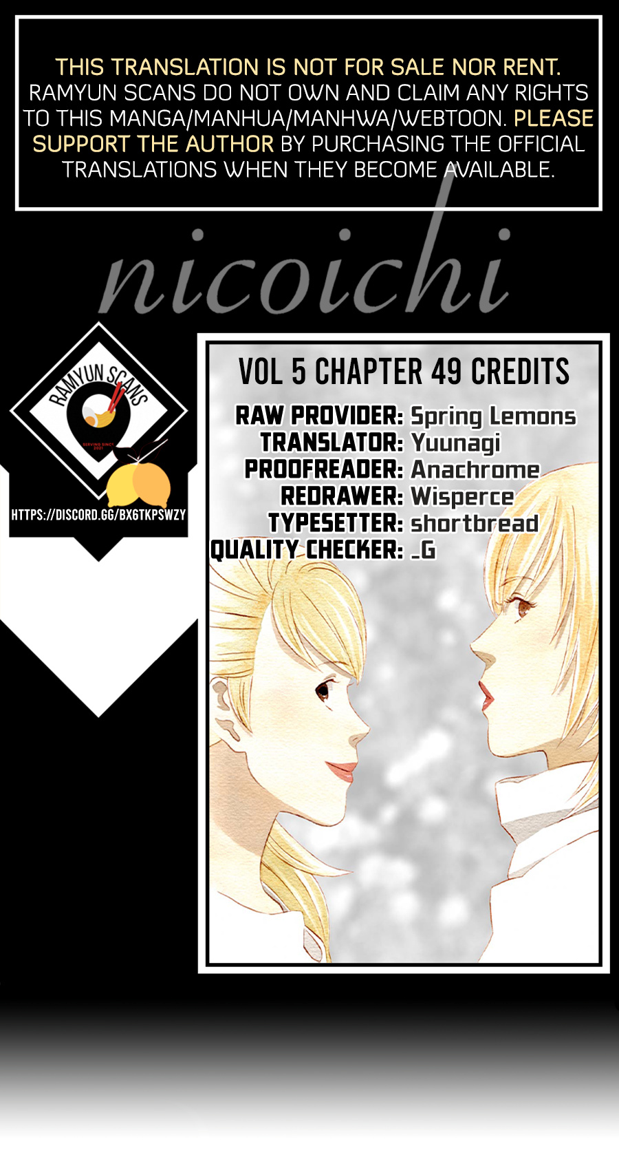 Nicoichi - Vol.5 Chapter 49: Mom And Natsumi-San's Future