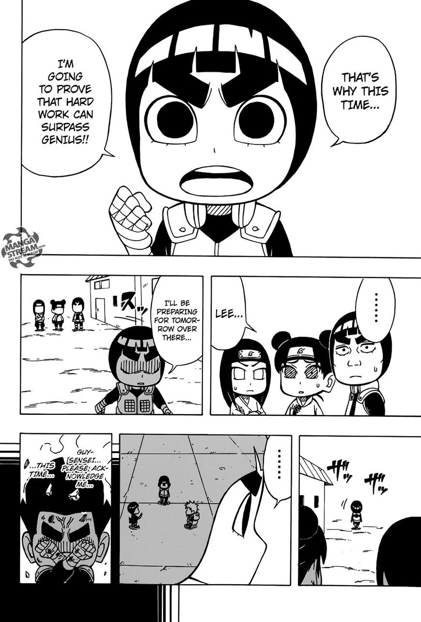 Rock Lee No Seishun Full-Power Ninden - Chapter 39