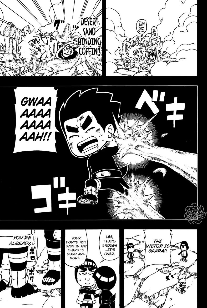 Rock Lee No Seishun Full-Power Ninden - Chapter 39