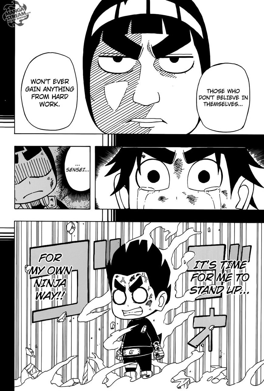 Rock Lee No Seishun Full-Power Ninden - Chapter 39