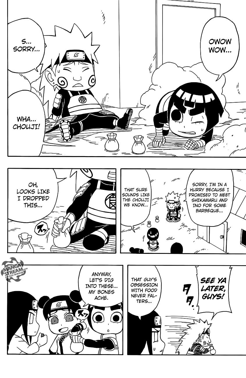 Rock Lee No Seishun Full-Power Ninden - Chapter 30 : Honey, I Shrunk Rock Lee!