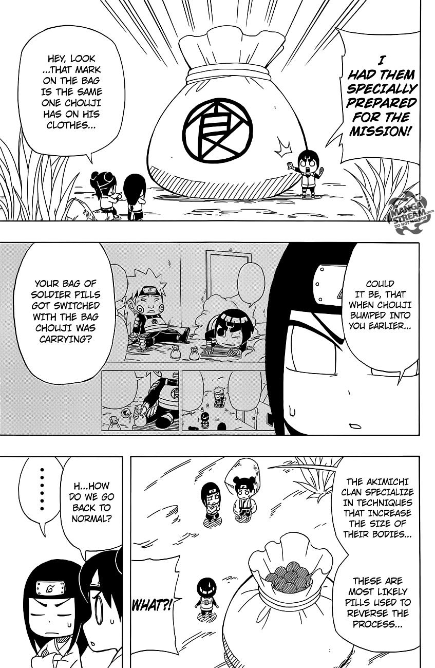 Rock Lee No Seishun Full-Power Ninden - Chapter 30 : Honey, I Shrunk Rock Lee!