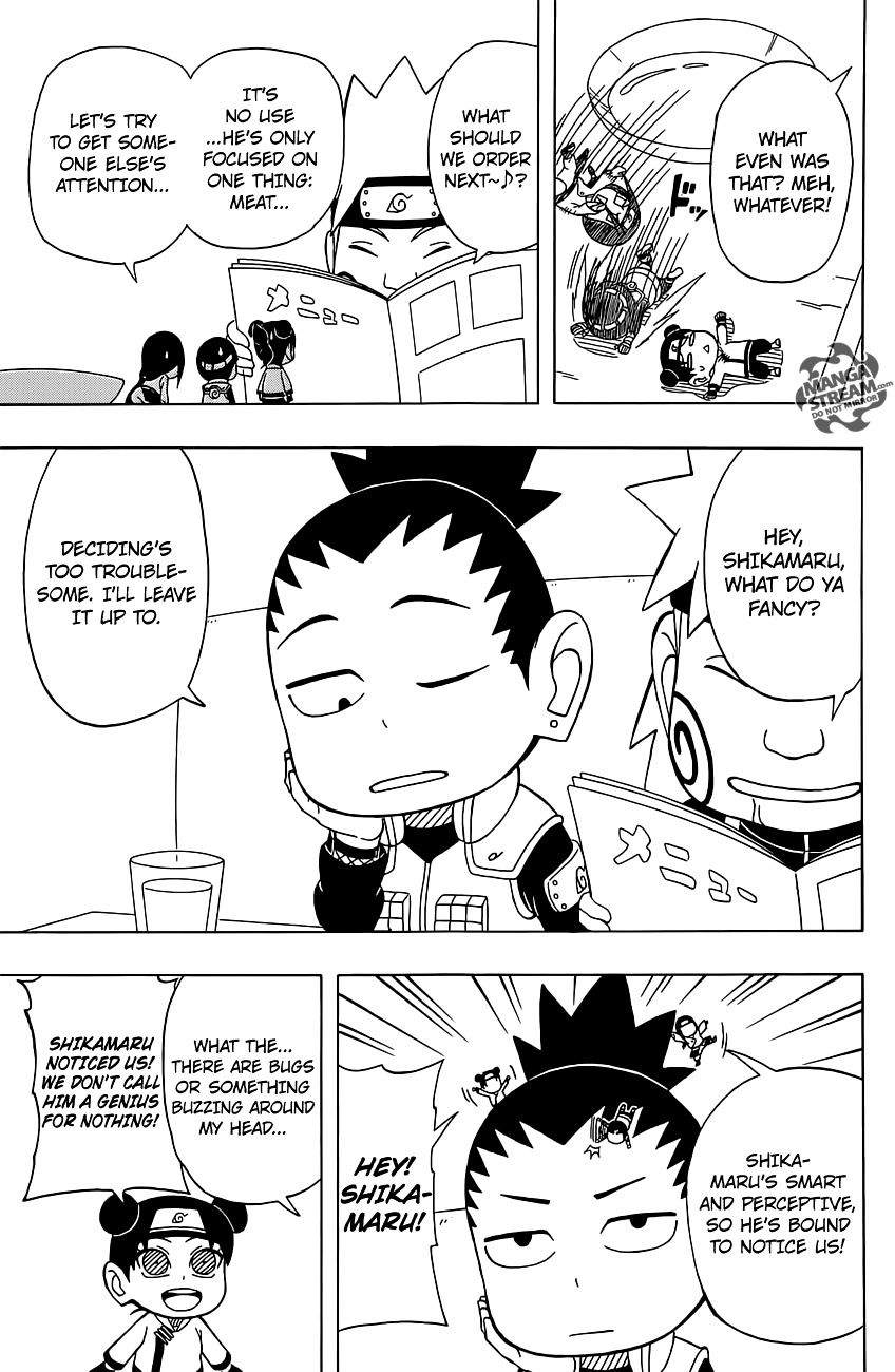 Rock Lee No Seishun Full-Power Ninden - Chapter 30 : Honey, I Shrunk Rock Lee!