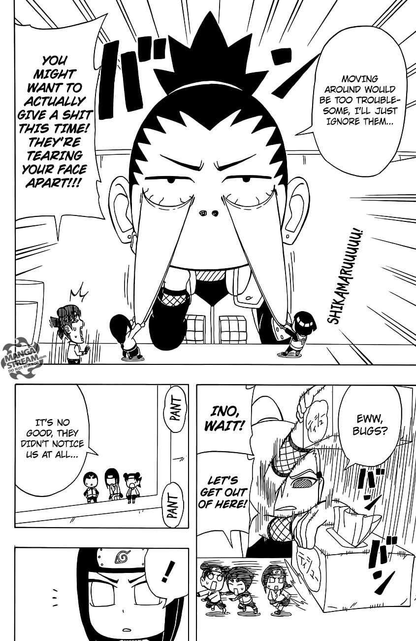 Rock Lee No Seishun Full-Power Ninden - Chapter 30 : Honey, I Shrunk Rock Lee!