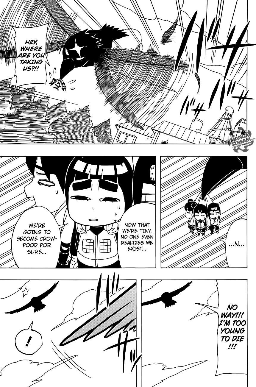 Rock Lee No Seishun Full-Power Ninden - Chapter 30 : Honey, I Shrunk Rock Lee!