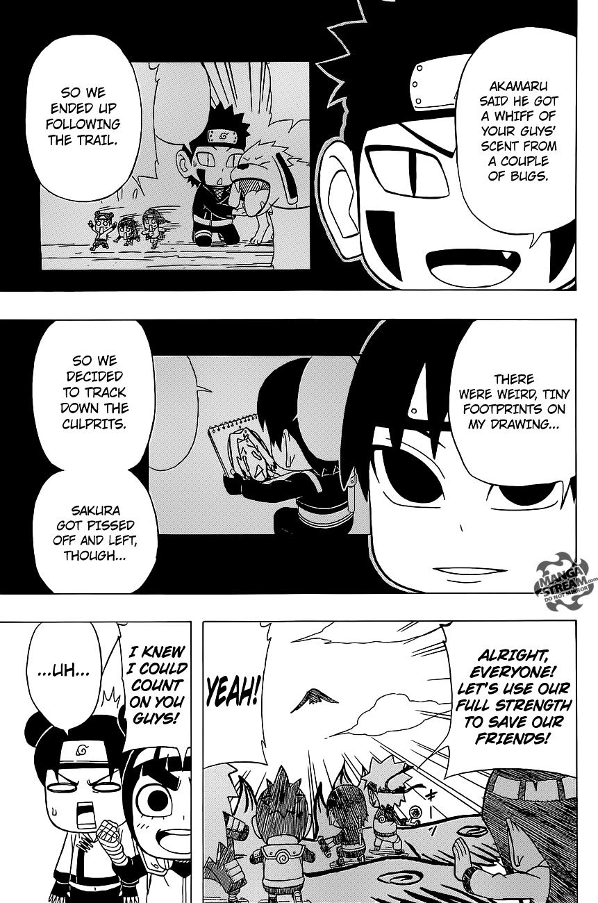 Rock Lee No Seishun Full-Power Ninden - Chapter 30 : Honey, I Shrunk Rock Lee!