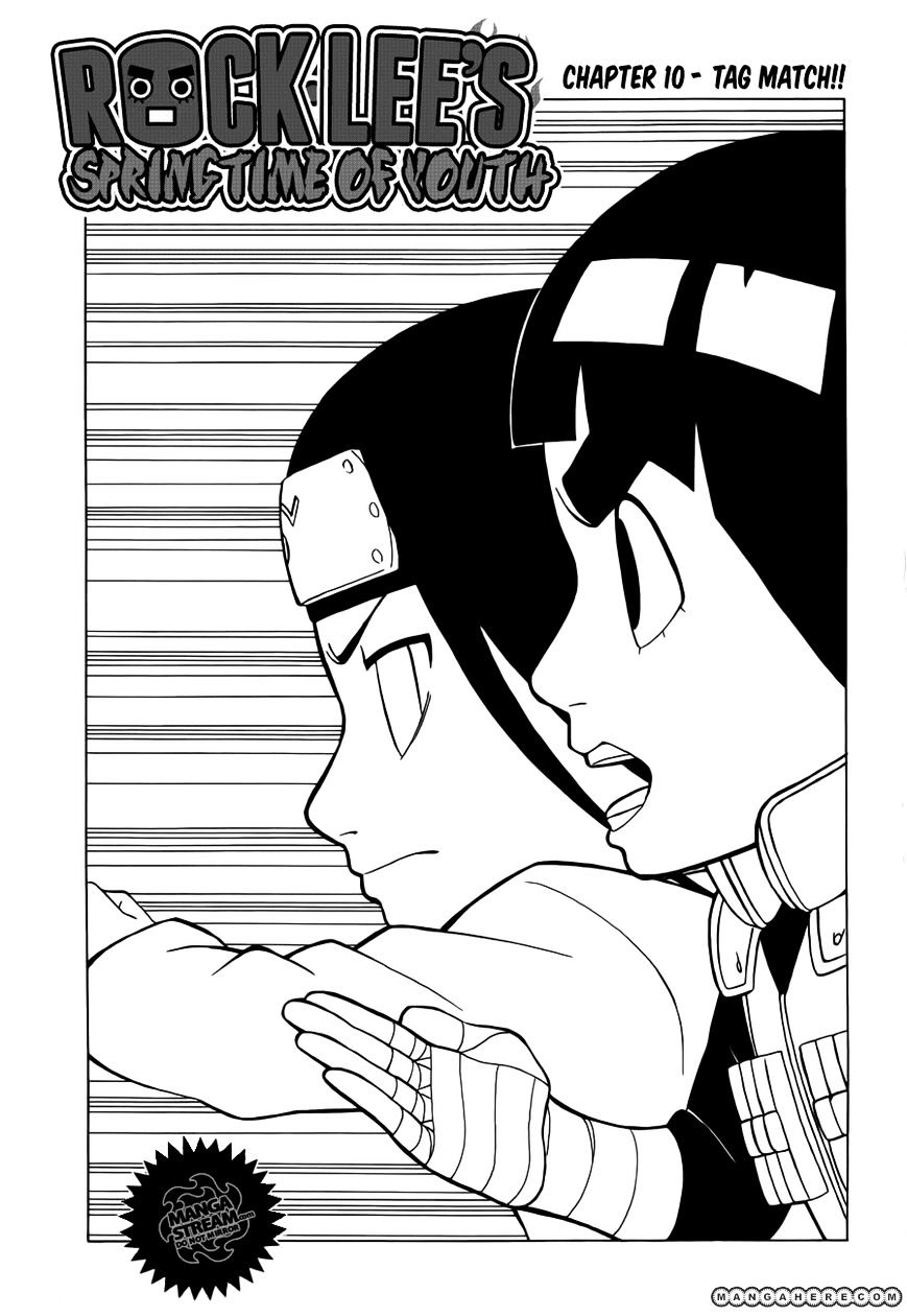 Rock Lee No Seishun Full-Power Ninden - Chapter 10