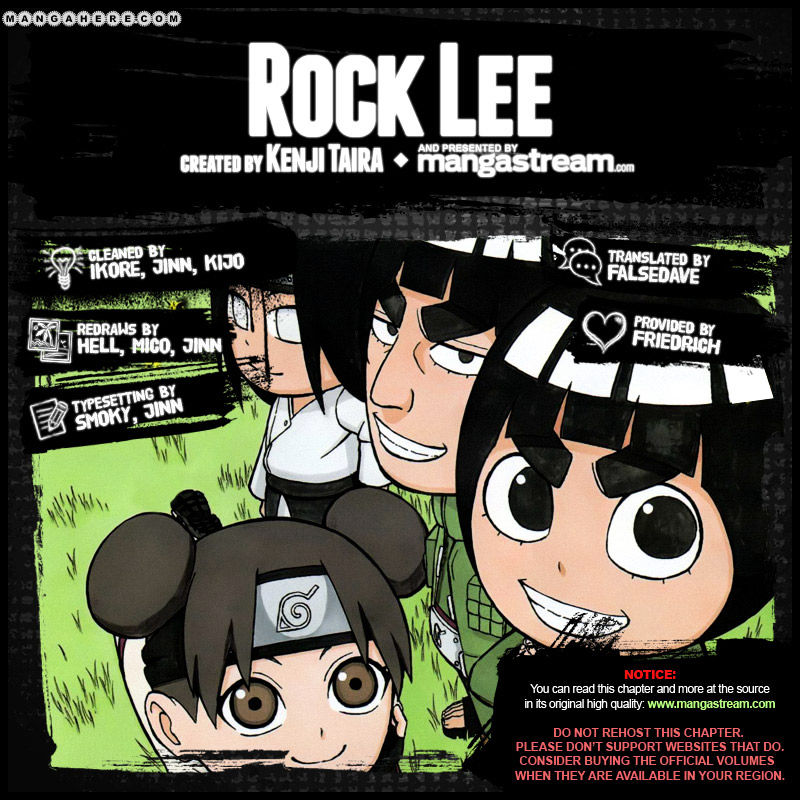 Rock Lee No Seishun Full-Power Ninden - Chapter 23