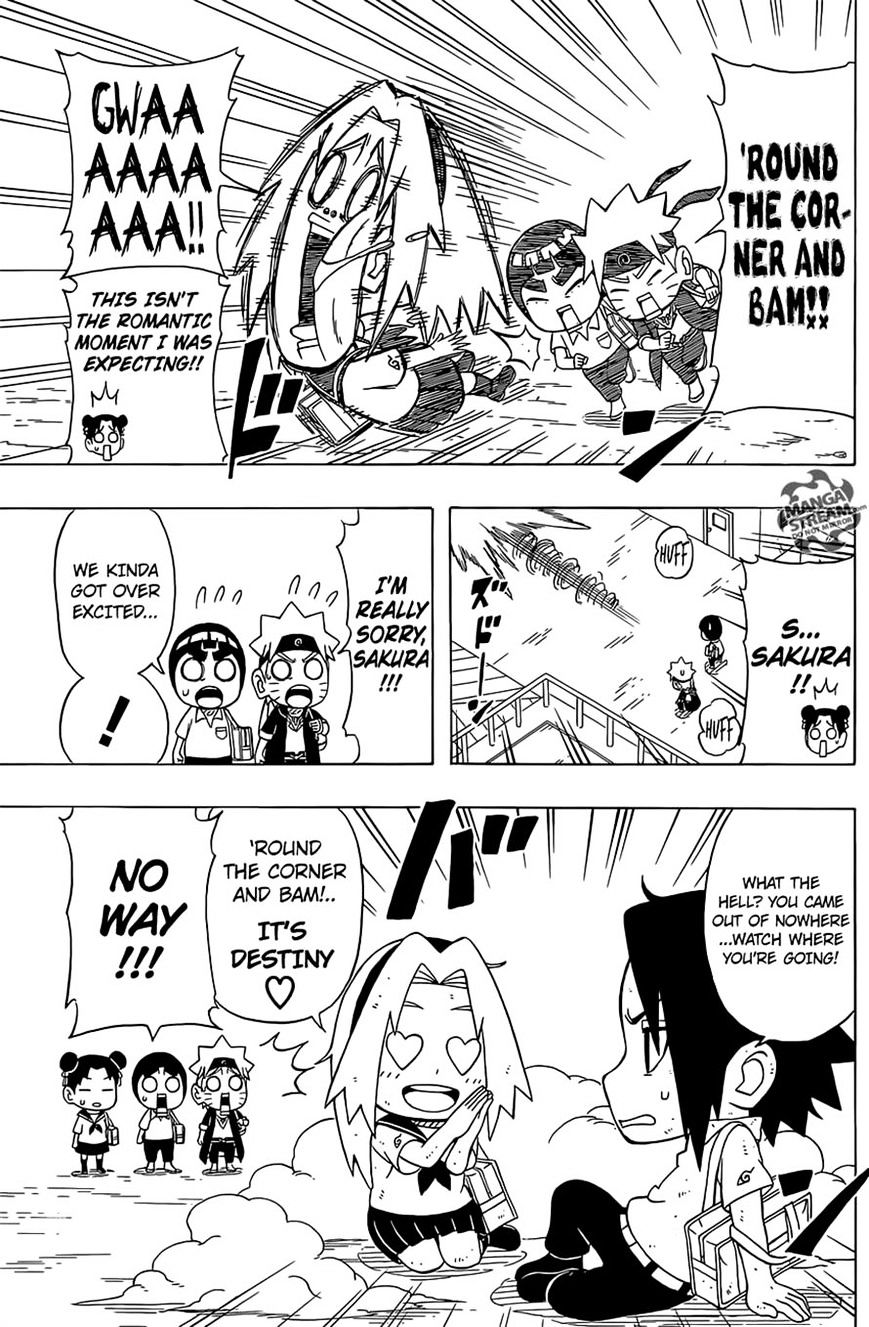 Rock Lee No Seishun Full-Power Ninden - Chapter 32 : Konoha Academy