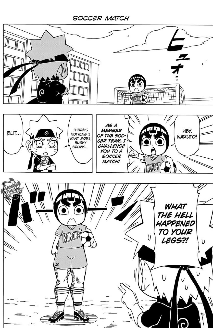 Rock Lee No Seishun Full-Power Ninden - Chapter 32 : Konoha Academy