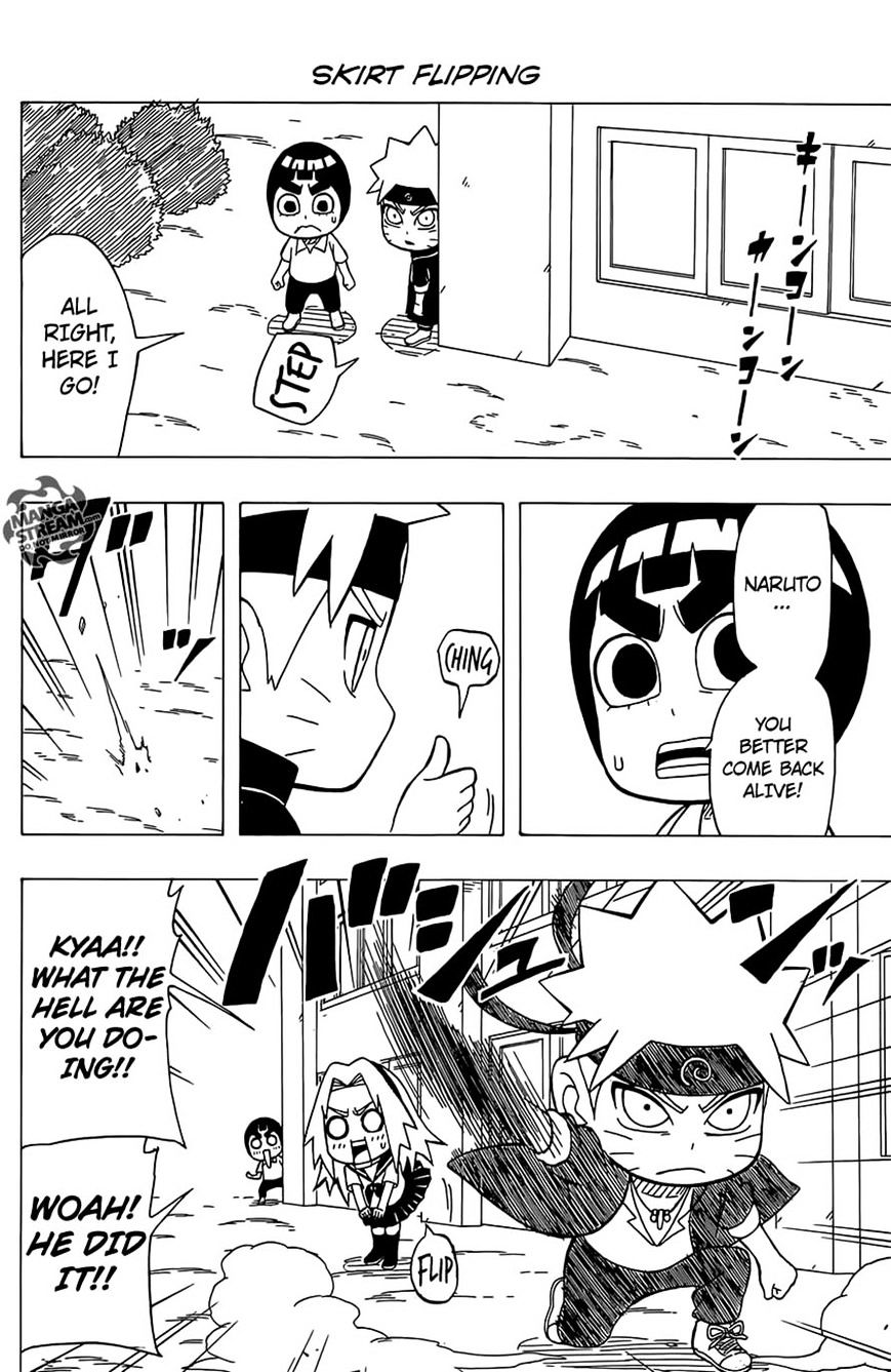 Rock Lee No Seishun Full-Power Ninden - Chapter 32 : Konoha Academy