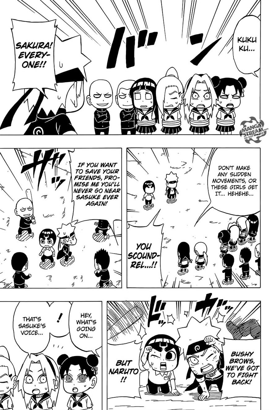 Rock Lee No Seishun Full-Power Ninden - Chapter 32 : Konoha Academy