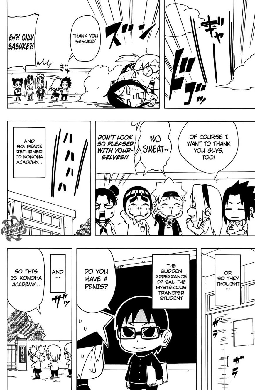 Rock Lee No Seishun Full-Power Ninden - Chapter 32 : Konoha Academy