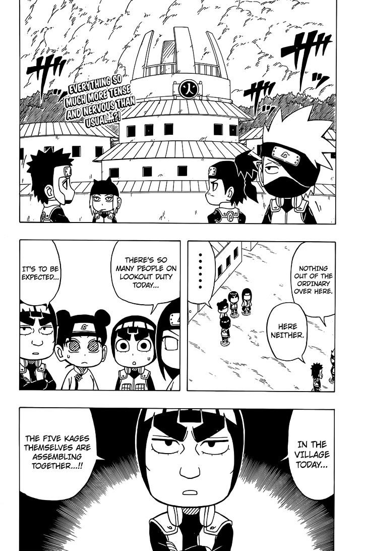 Rock Lee No Seishun Full-Power Ninden - Chapter 38