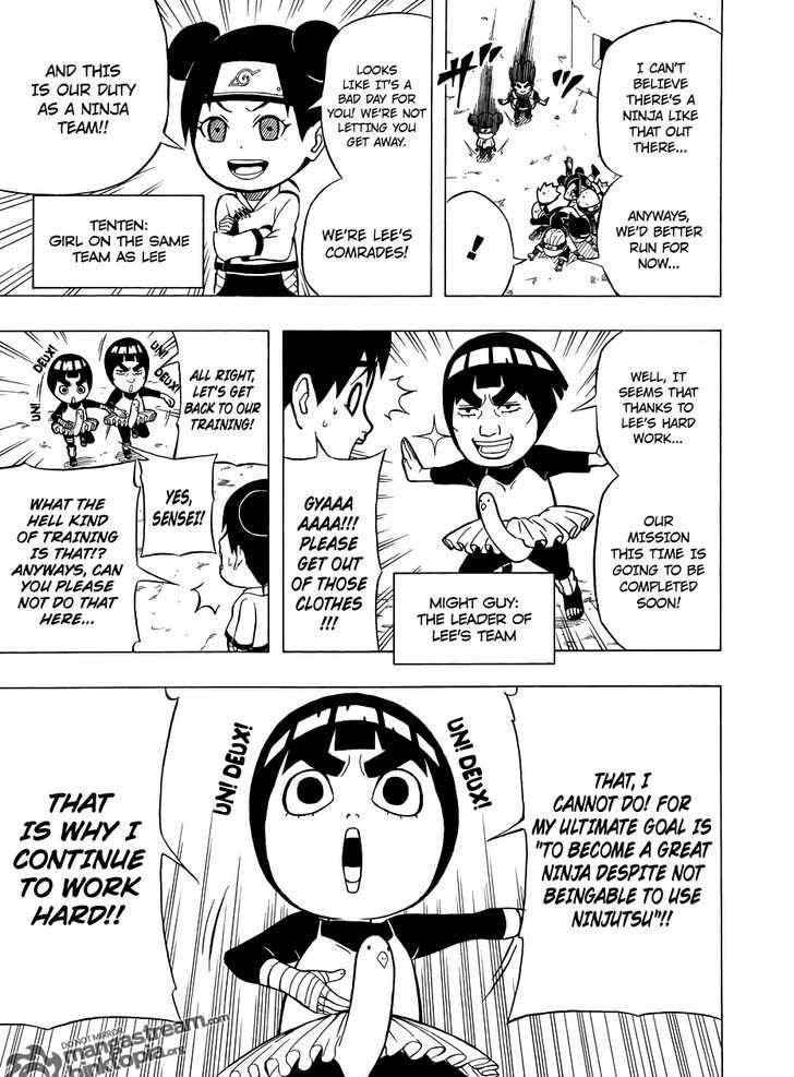 Rock Lee No Seishun Full-Power Ninden - Chapter 3