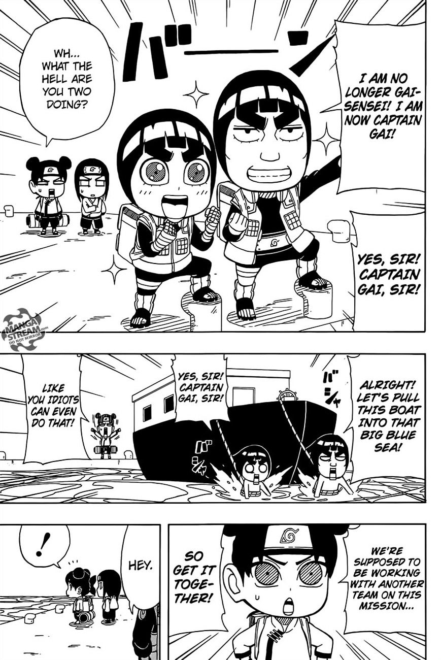 Rock Lee No Seishun Full-Power Ninden - Chapter 28 : Paradise In The South Seas!