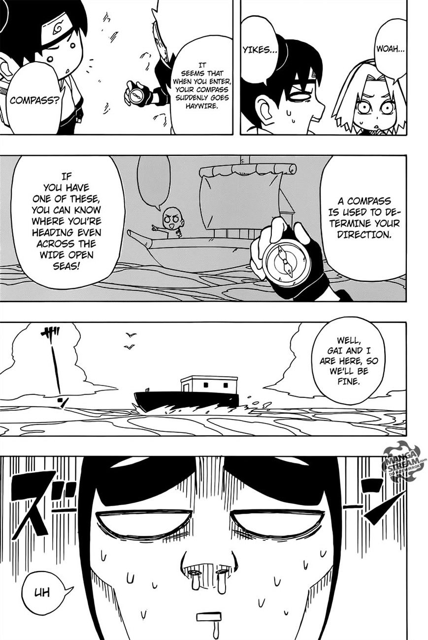 Rock Lee No Seishun Full-Power Ninden - Chapter 28 : Paradise In The South Seas!