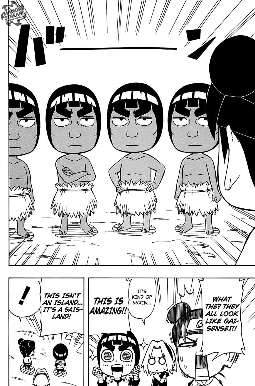 Rock Lee No Seishun Full-Power Ninden - Chapter 28 : Paradise In The South Seas!