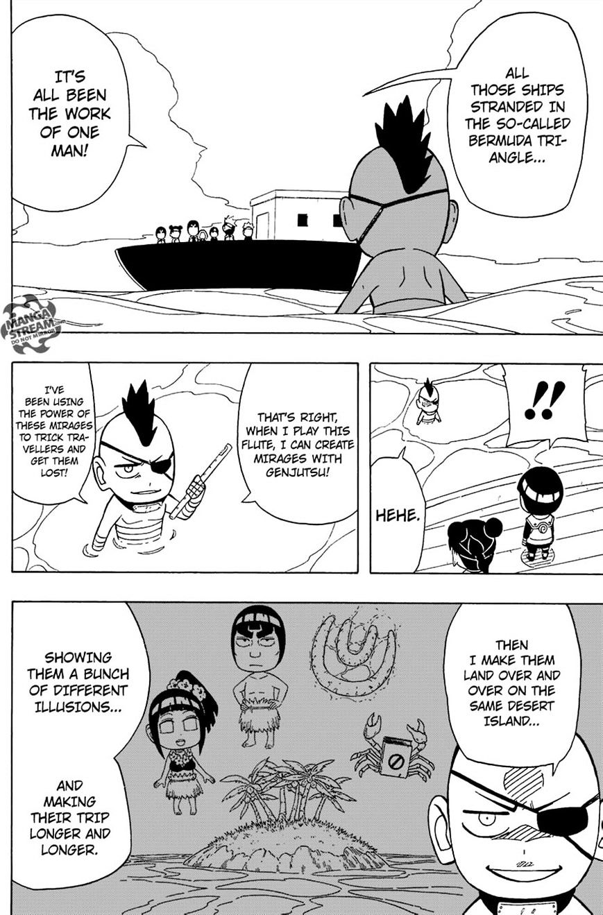 Rock Lee No Seishun Full-Power Ninden - Chapter 28 : Paradise In The South Seas!