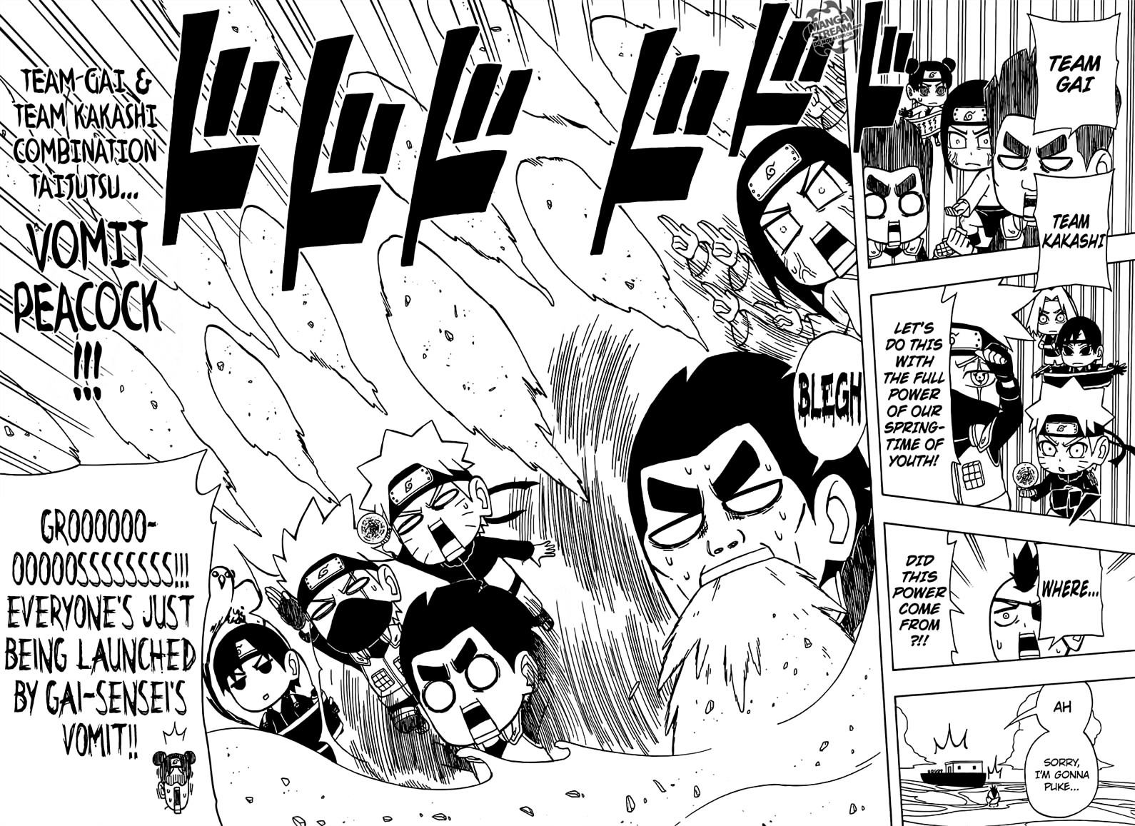 Rock Lee No Seishun Full-Power Ninden - Chapter 28 : Paradise In The South Seas!