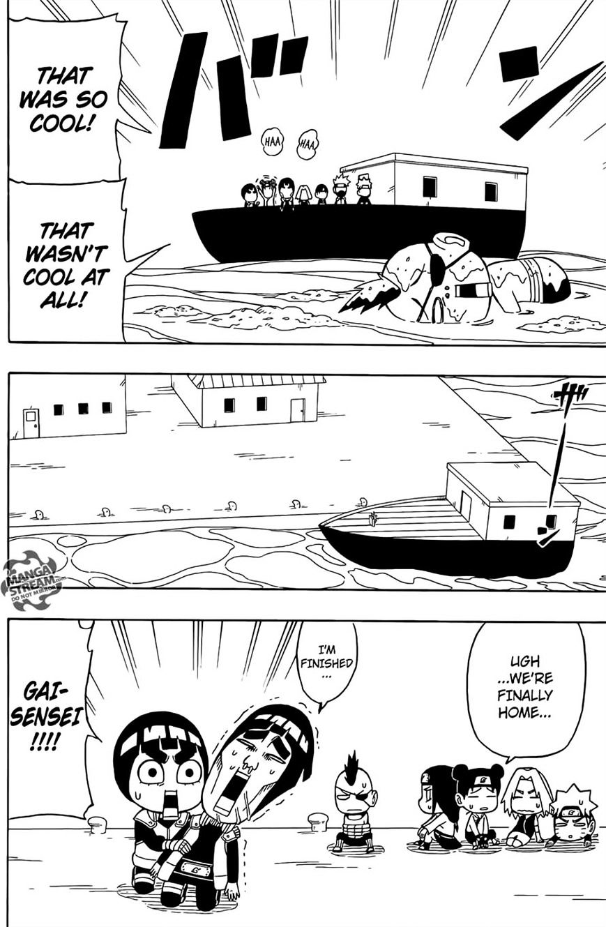 Rock Lee No Seishun Full-Power Ninden - Chapter 28 : Paradise In The South Seas!