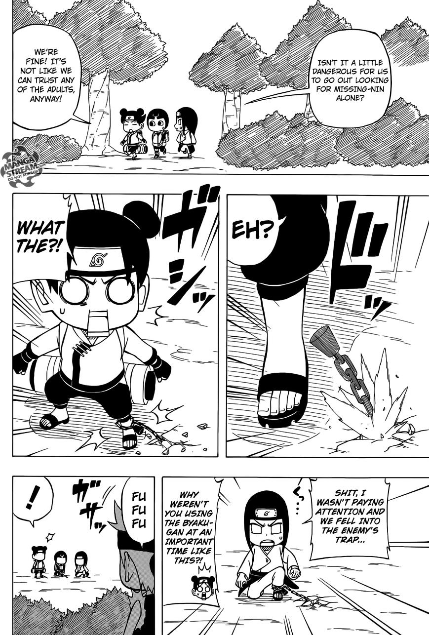 Rock Lee No Seishun Full-Power Ninden - Chapter 36 : Adults!!