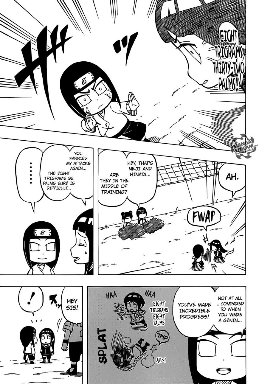 Rock Lee No Seishun Full-Power Ninden - Chapter 34 : Hyuuga Hinata Vs. Hyuuga Hanabi!!