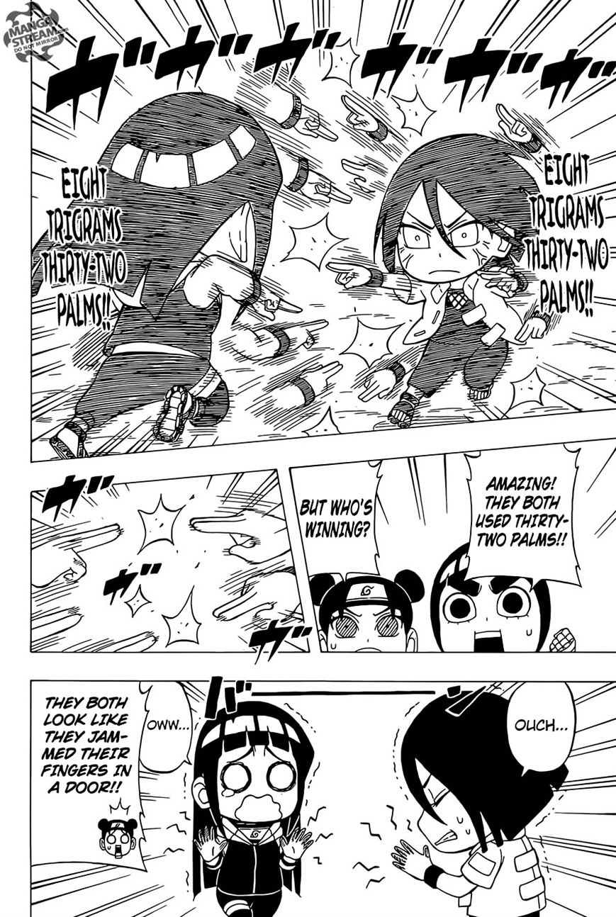 Rock Lee No Seishun Full-Power Ninden - Chapter 34 : Hyuuga Hinata Vs. Hyuuga Hanabi!!