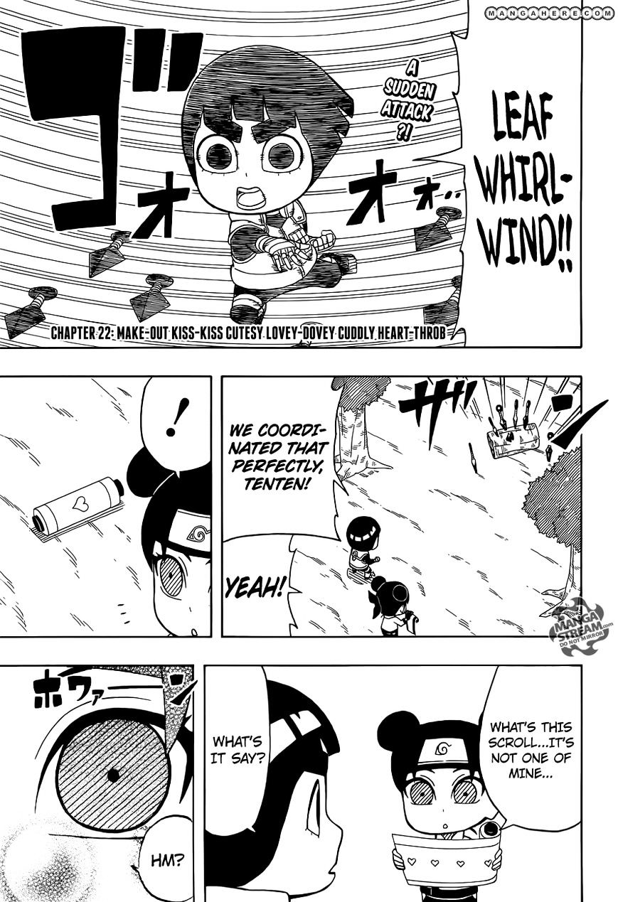 Rock Lee No Seishun Full-Power Ninden - Chapter 22