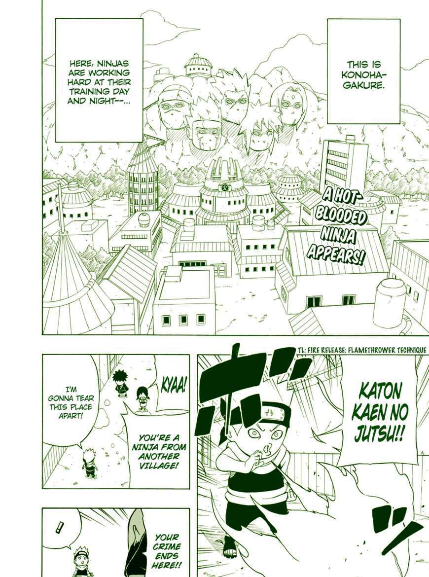 Rock Lee No Seishun Full-Power Ninden - Chapter 1