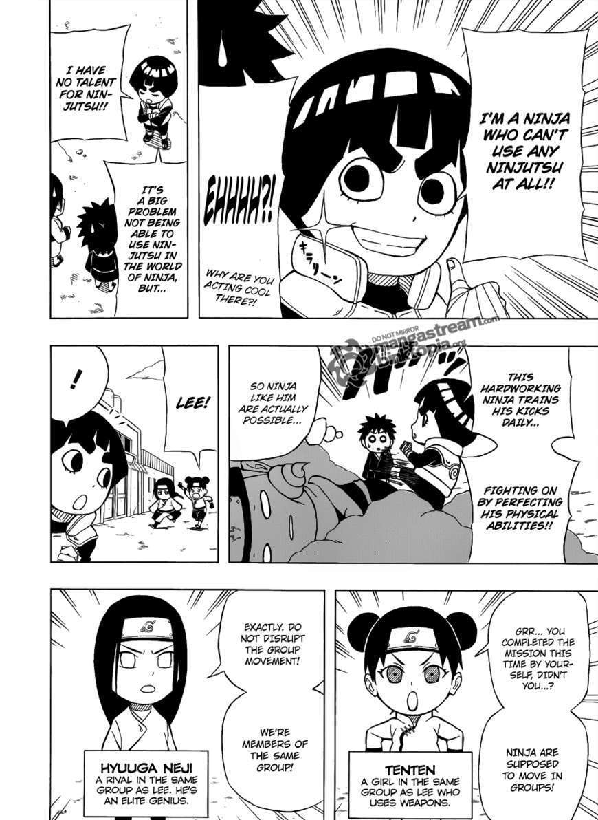 Rock Lee No Seishun Full-Power Ninden - Chapter 1