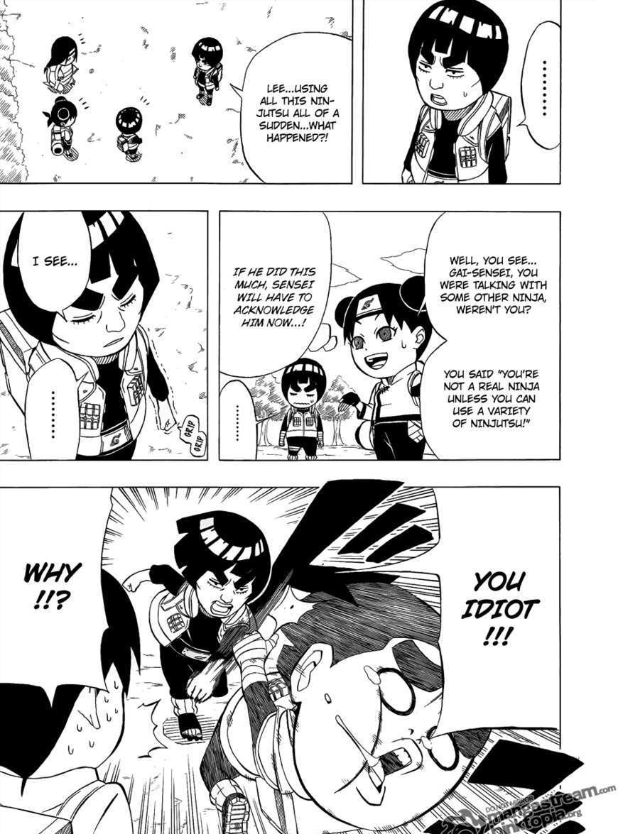 Rock Lee No Seishun Full-Power Ninden - Chapter 1