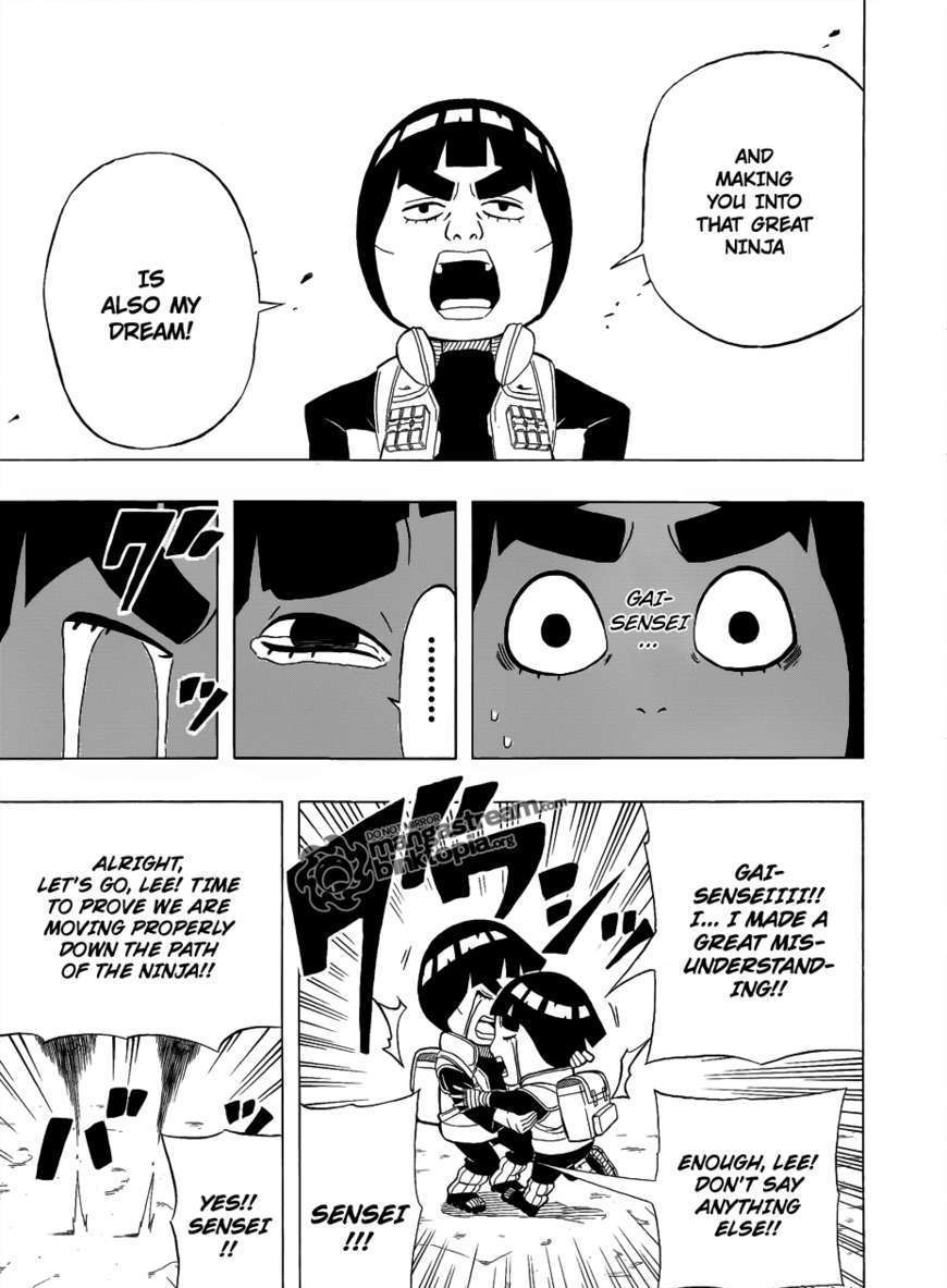 Rock Lee No Seishun Full-Power Ninden - Chapter 1