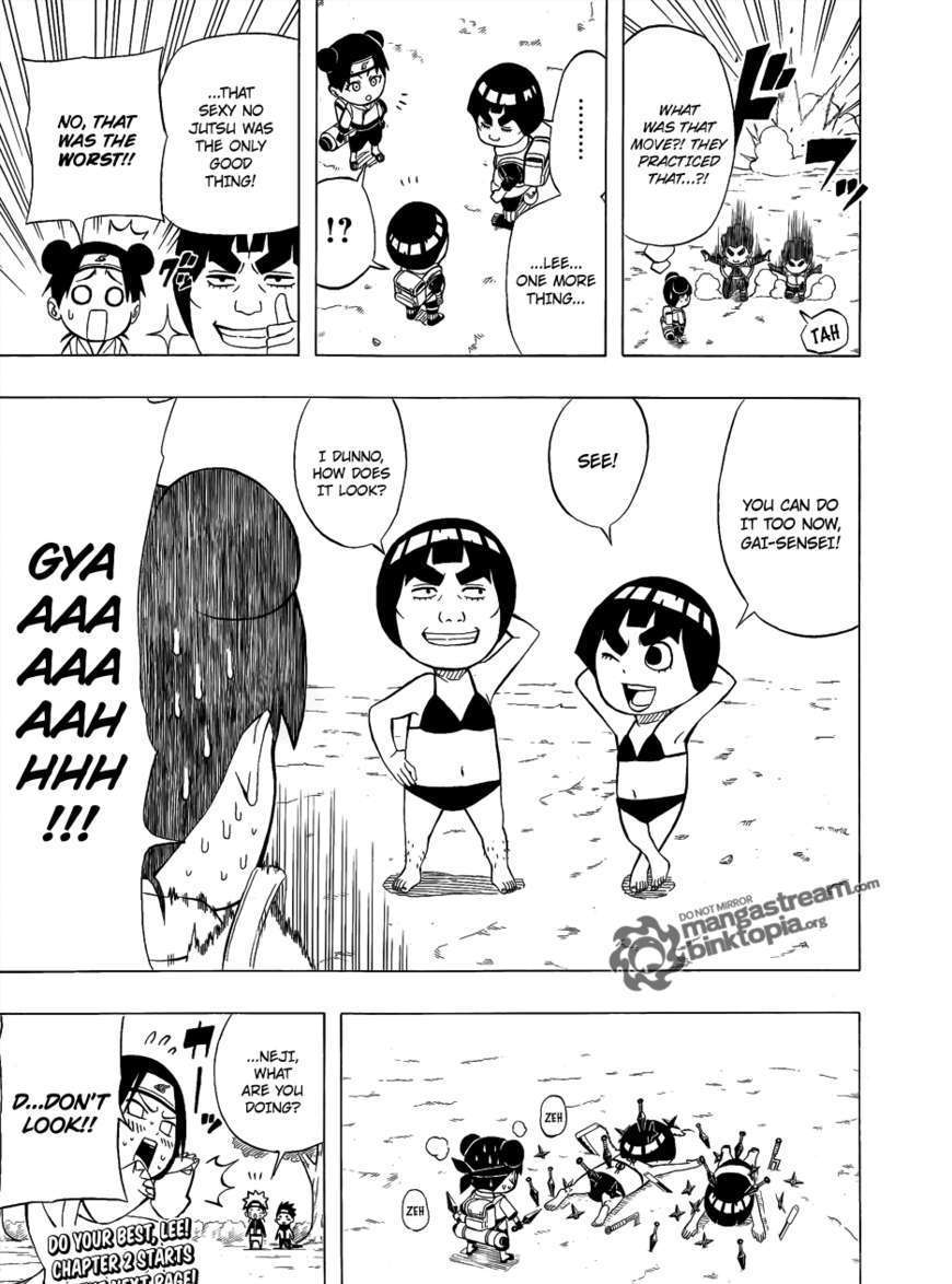 Rock Lee No Seishun Full-Power Ninden - Chapter 1