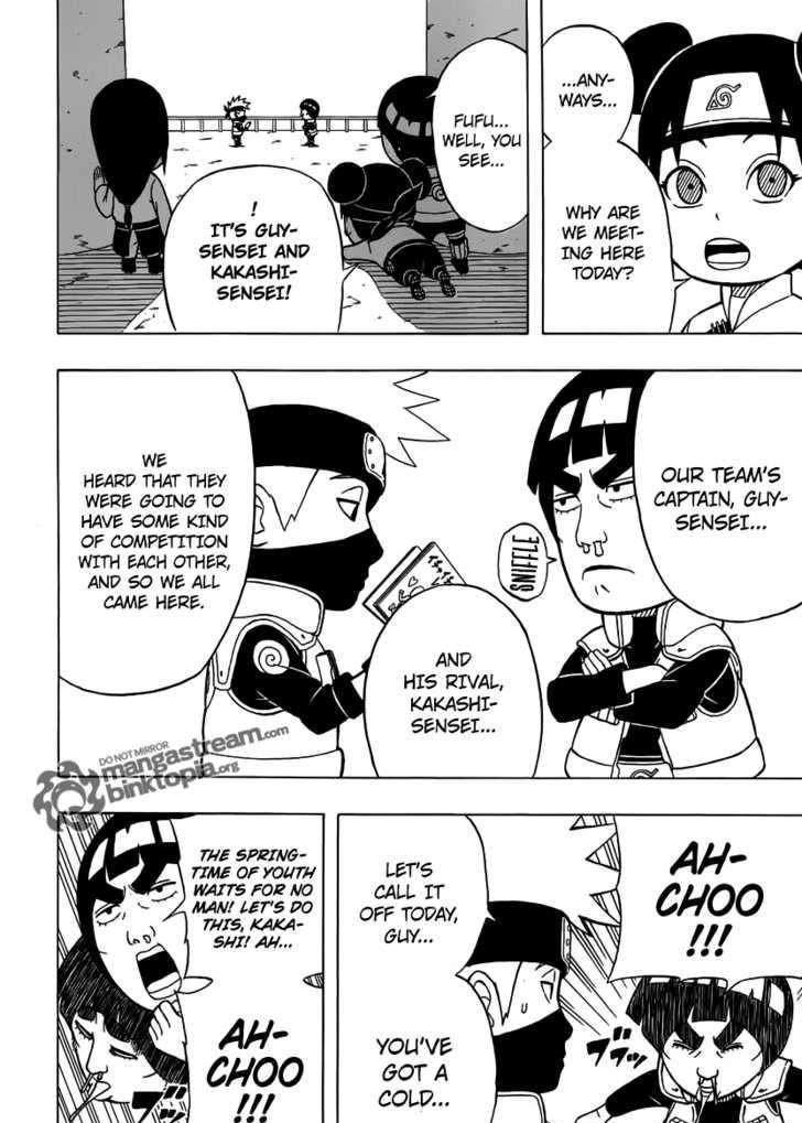 Rock Lee No Seishun Full-Power Ninden - Chapter 4