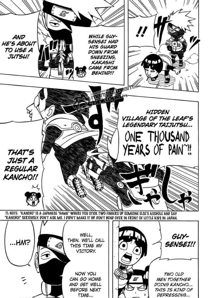 Rock Lee No Seishun Full-Power Ninden - Chapter 4