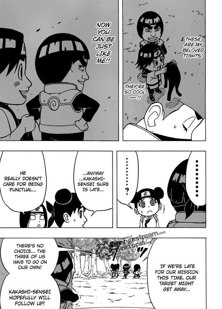 Rock Lee No Seishun Full-Power Ninden - Chapter 4