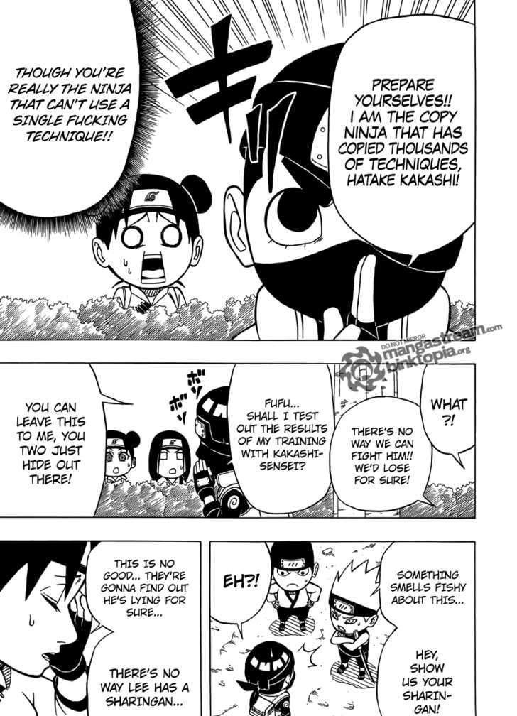 Rock Lee No Seishun Full-Power Ninden - Chapter 4