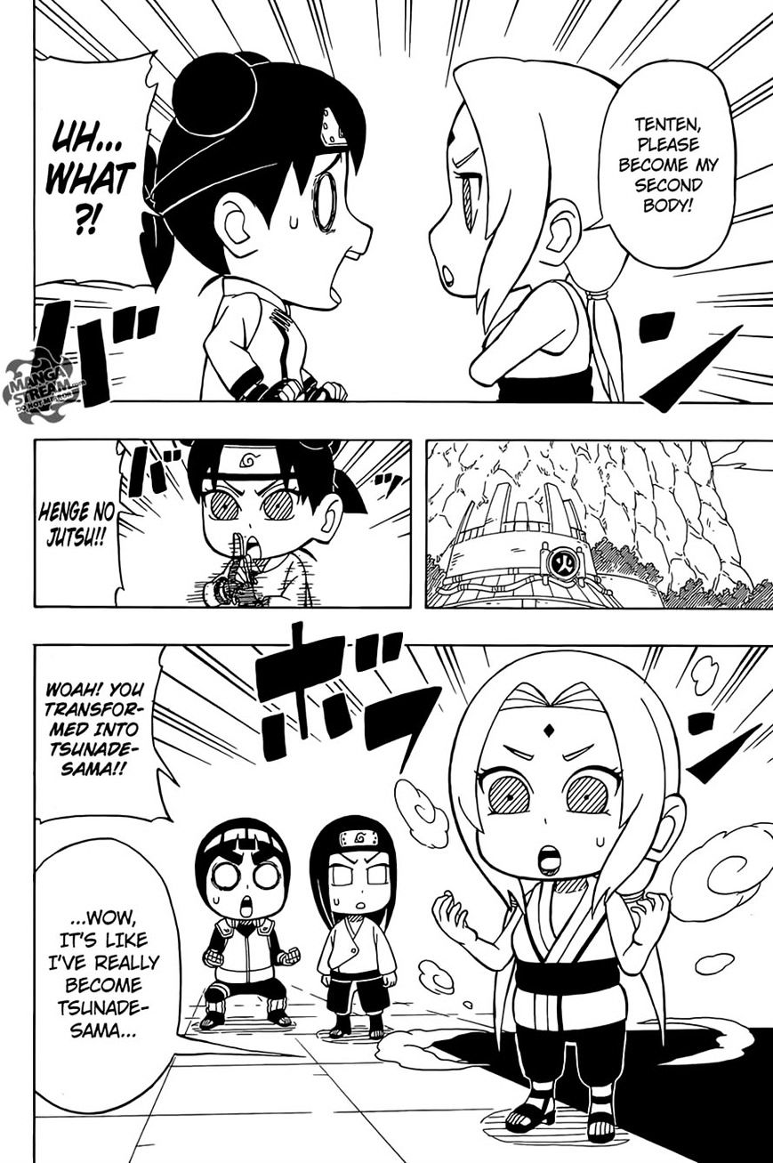 Rock Lee No Seishun Full-Power Ninden - Chapter 35 : Legedary Ninja!