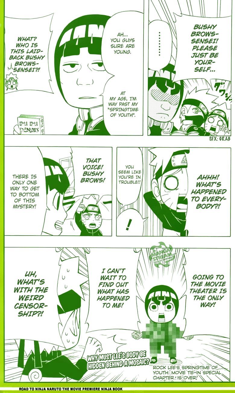 Rock Lee No Seishun Full-Power Ninden - Chapter 16