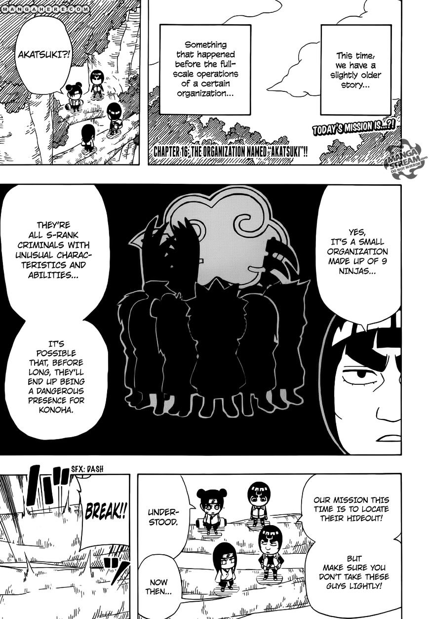 Rock Lee No Seishun Full-Power Ninden - Chapter 16